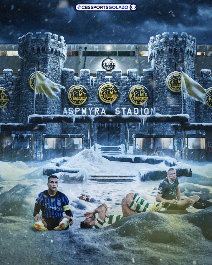 北欧之光!博德闪耀首回合3-0葡体,欧冠5连胜双杀国米客场赢马竞